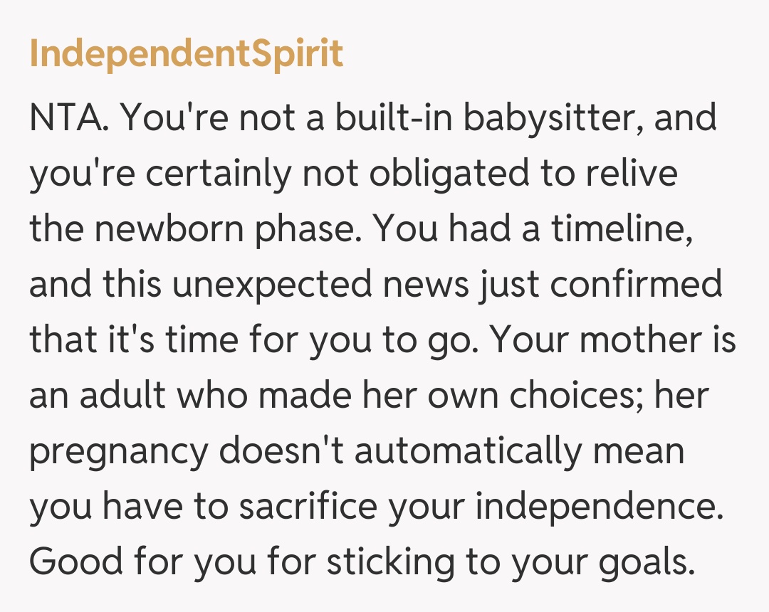 Comentariu de la IndependentSpirit