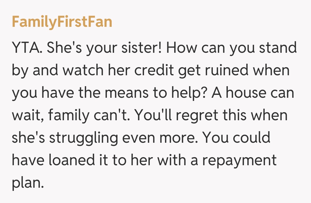 Comentariu de la FamilyFirstFan