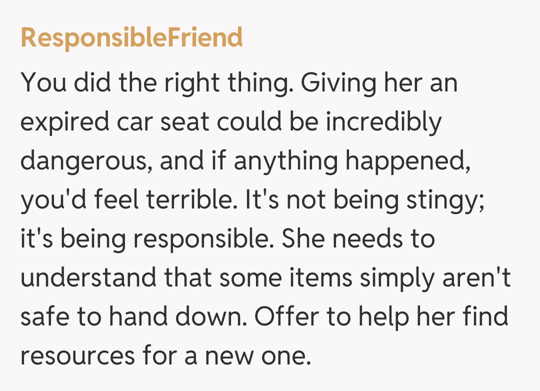 Comentariu de la ResponsibleFriend