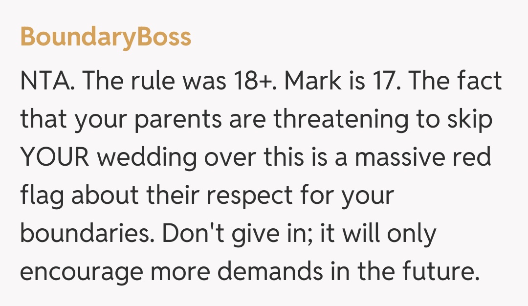 Comentariu de la BoundaryBoss