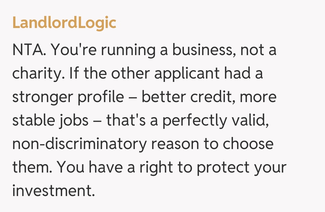 Comentariu de la LandlordLogic