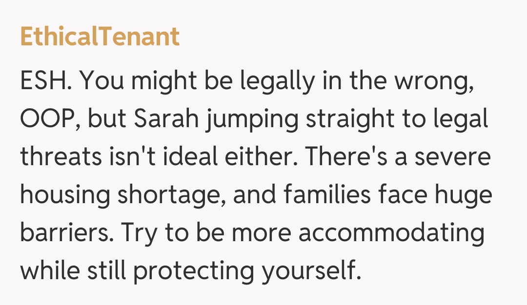 Comentariu de la EthicalTenant