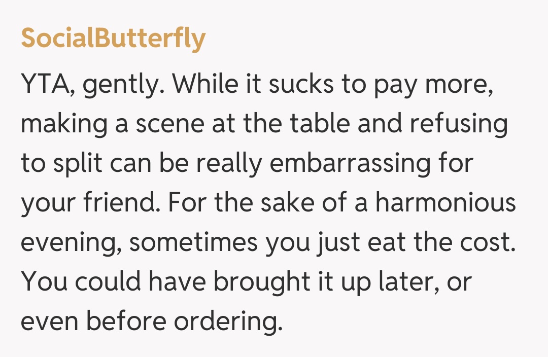 Comentariu de la SocialButterfly