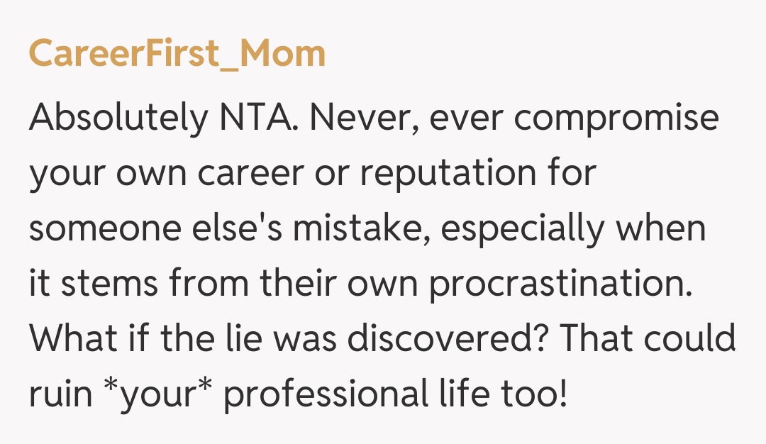 Comentariu de la CareerFirst_Mom