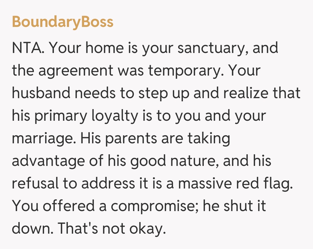 Comentariu de la BoundaryBoss
