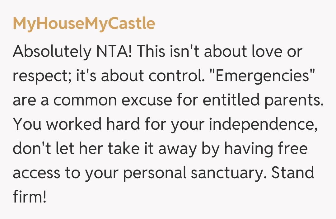 Comentariu de la MyHouseMyCastle