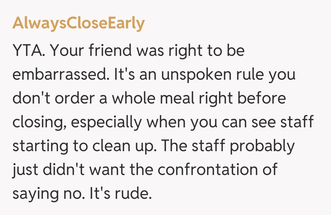 Comentariu de la AlwaysCloseEarly