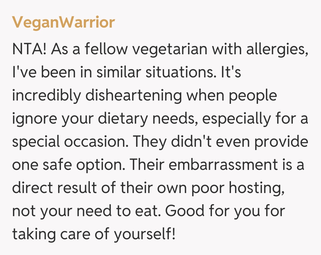Comentariu de la VeganWarrior