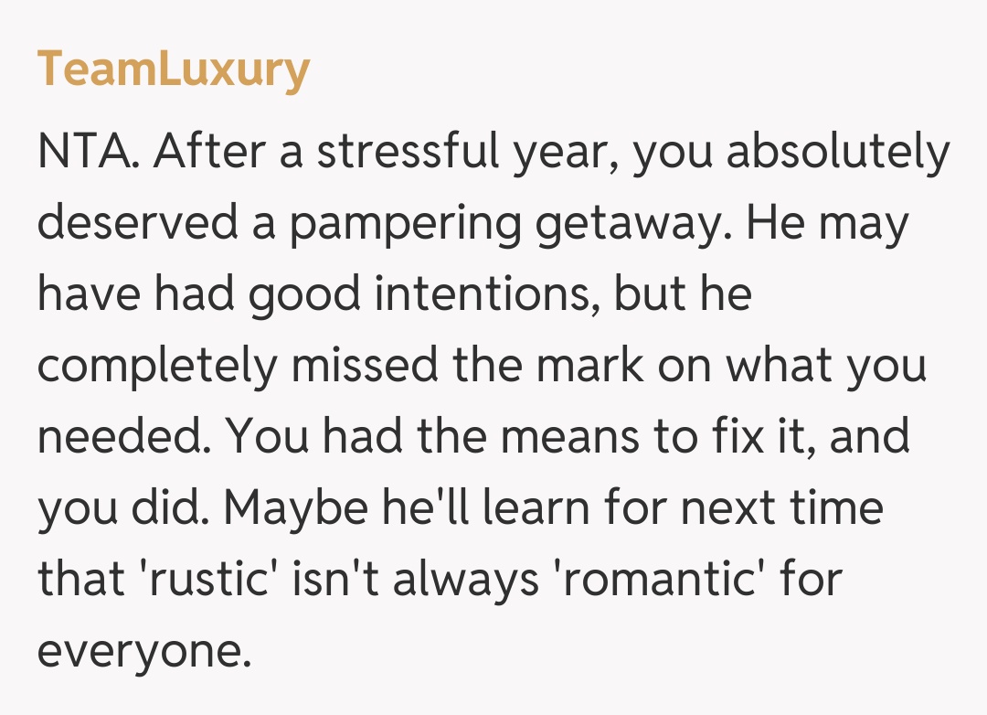 Comentariu de la TeamLuxury