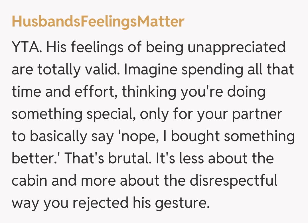 Comentariu de la HusbandsFeelingsMatter