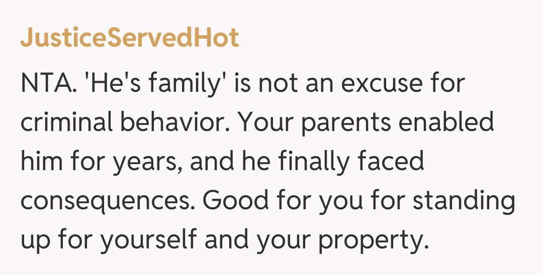 Comentariu de la JusticeServedHot