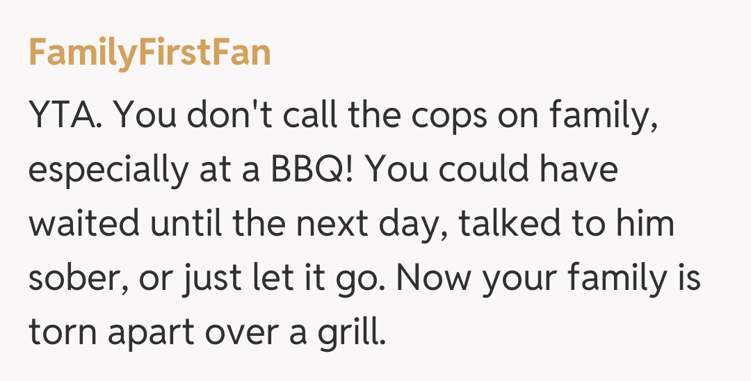 Comentariu de la FamilyFirstFan