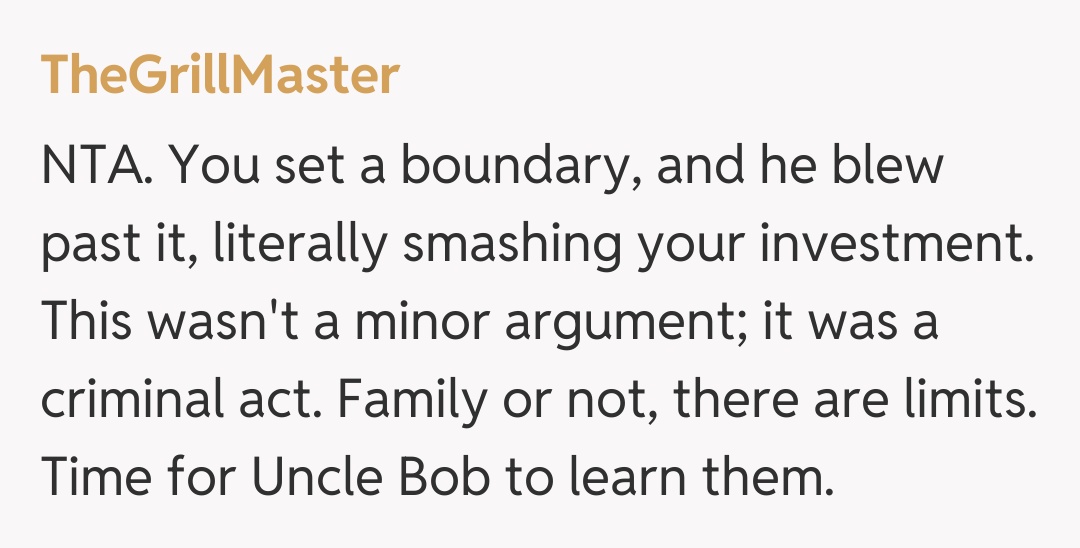 Comentariu de la TheGrillMaster