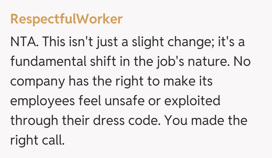 Comentariu de la RespectfulWorker