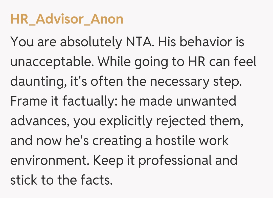 Comentariu de la HR_Advisor_Anon