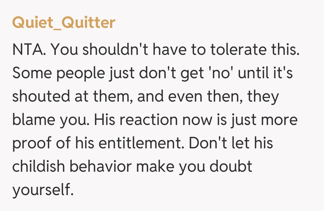 Comentariu de la Quiet_Quitter