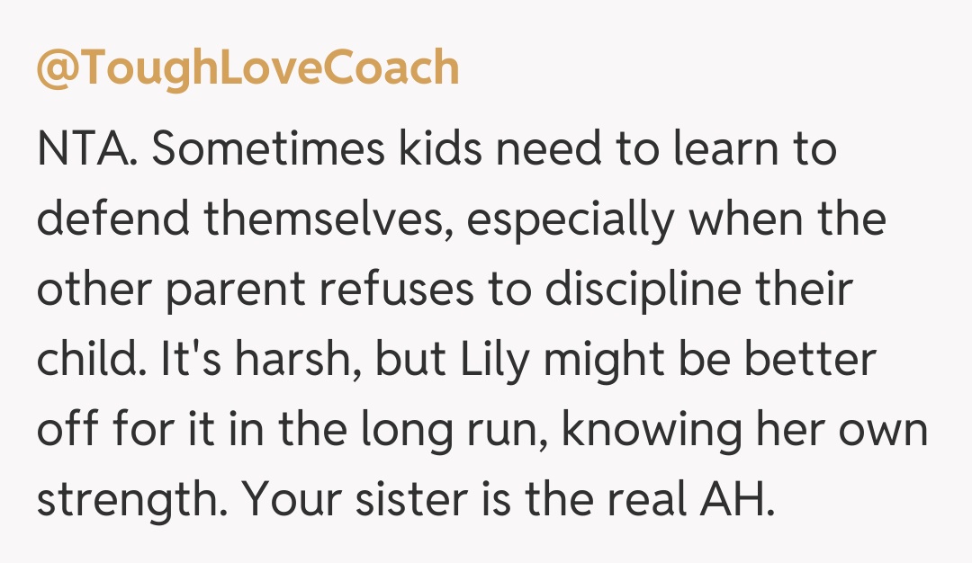 Comentariu de la @ToughLoveCoach