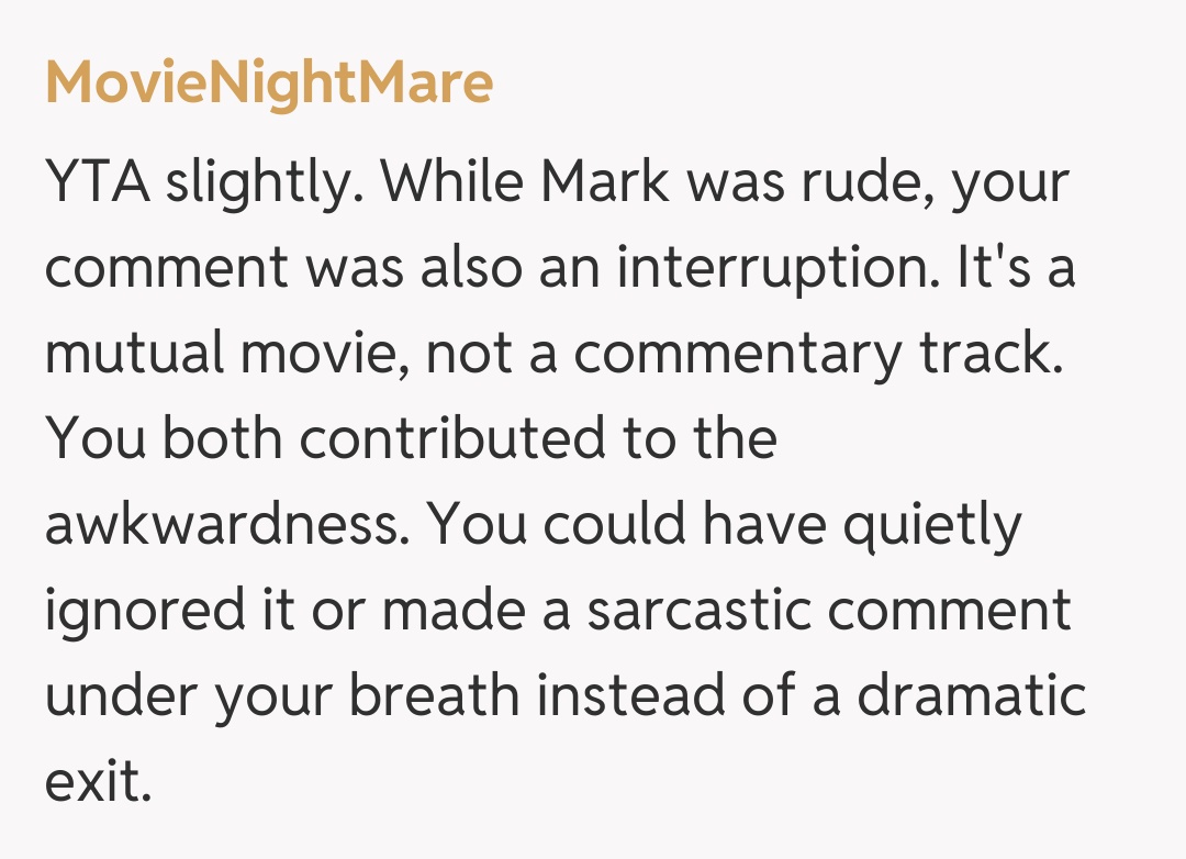 Comentariu de la MovieNightMare