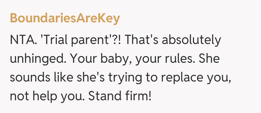 Comentariu de la BoundariesAreKey