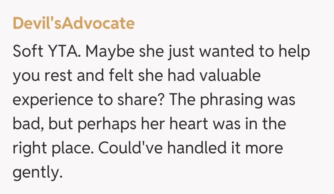 Comentariu de la Devil'sAdvocate