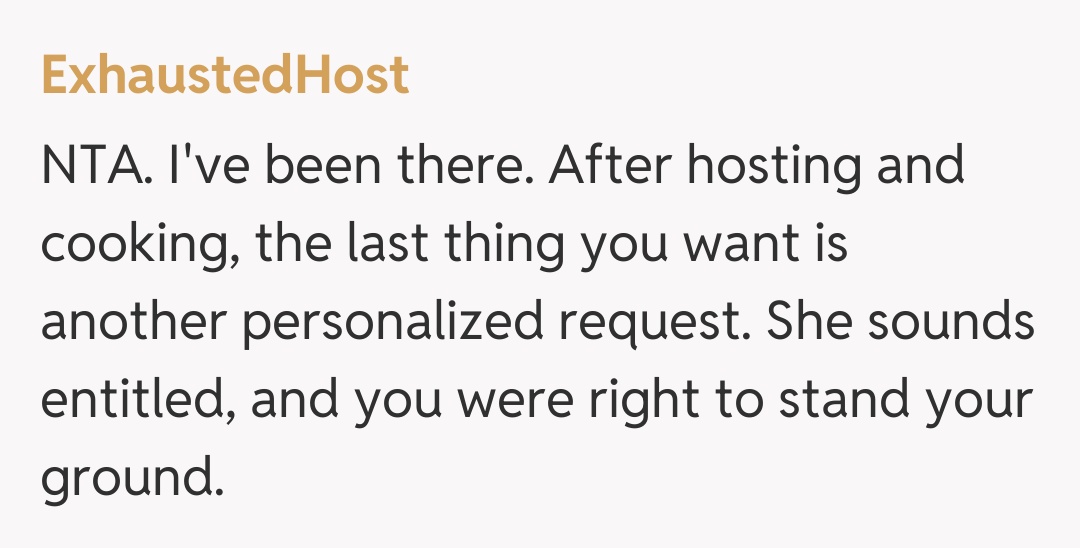 Comentariu de la ExhaustedHost