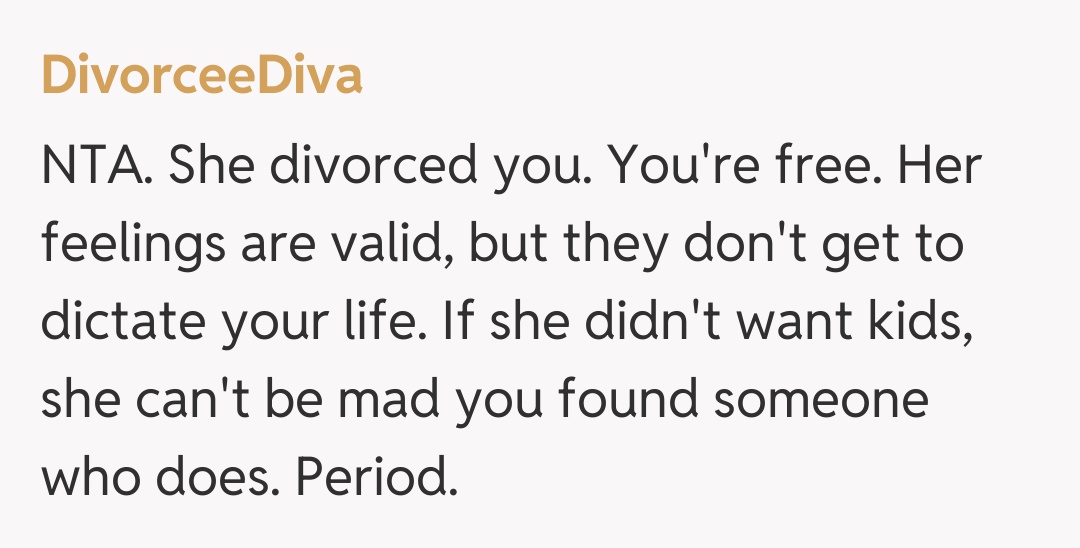 Comentariu de la DivorceeDiva