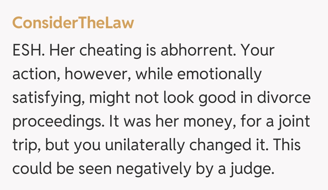 Comentariu de la ConsiderTheLaw