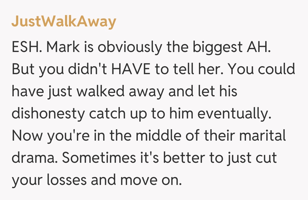 Comentariu de la JustWalkAway