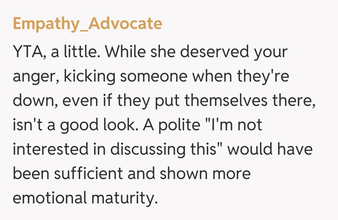 Comentariu de la Empathy_Advocate