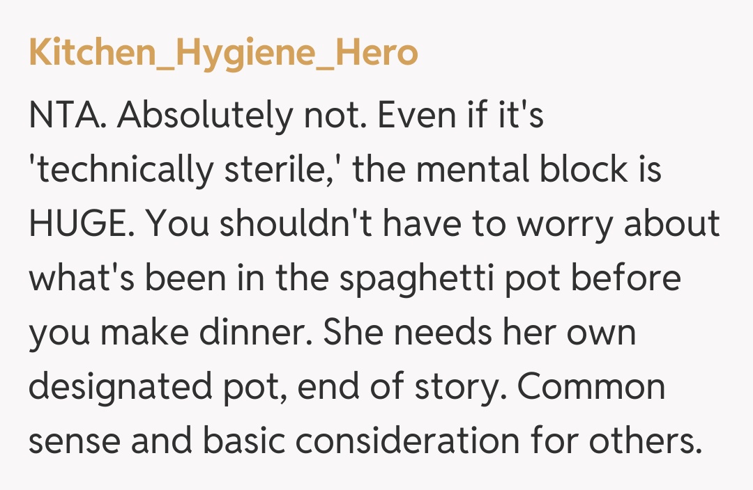 Comentariu de la Kitchen_Hygiene_Hero