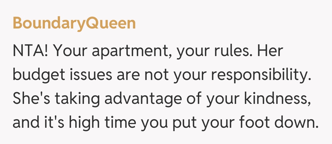 Comentariu de la BoundaryQueen