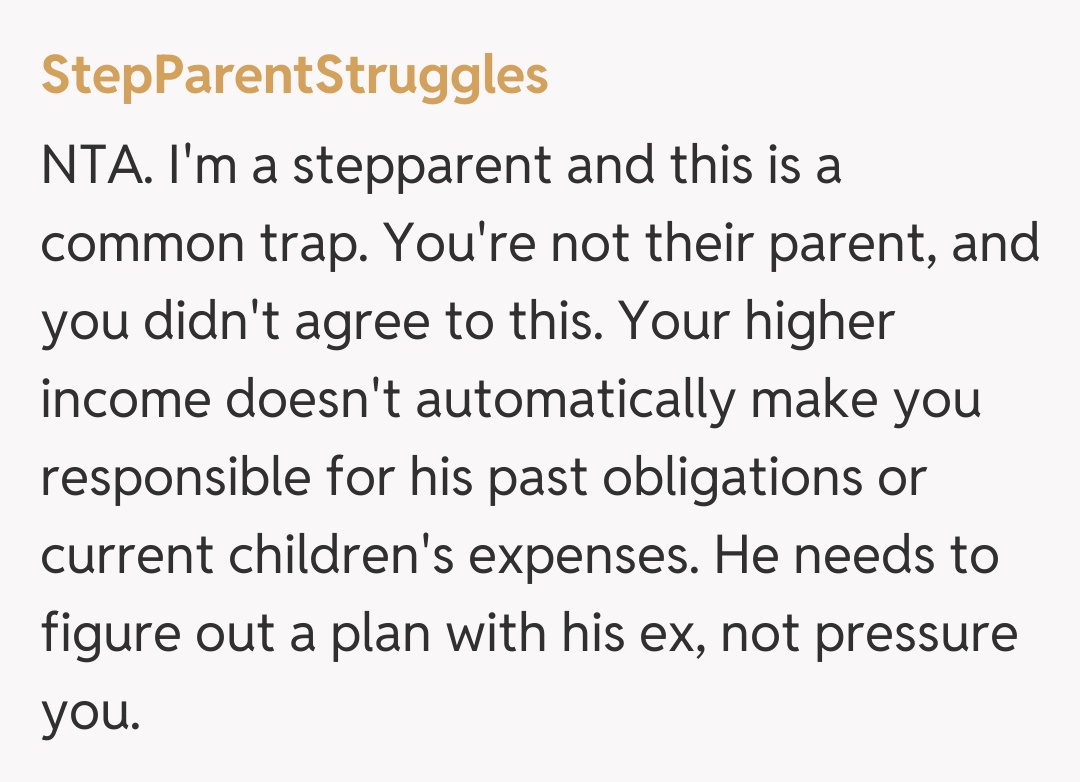Comentariu de la StepParentStruggles