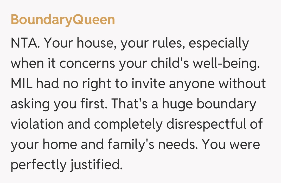 Comentariu de la BoundaryQueen