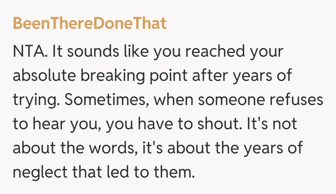 Comentariu de la BeenThereDoneThat