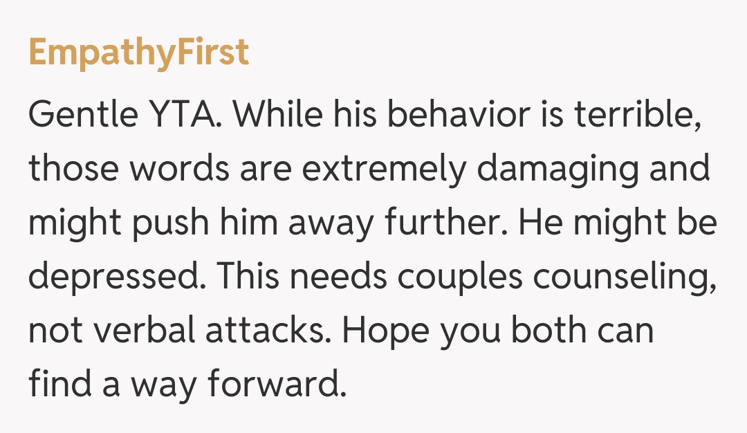 Comentariu de la EmpathyFirst