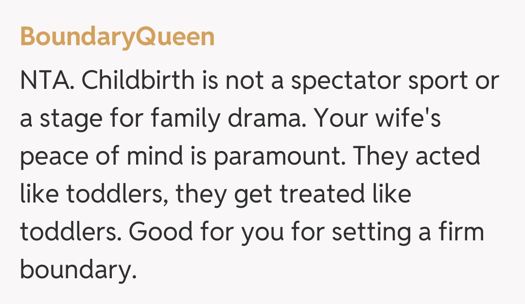 Comentariu de la BoundaryQueen