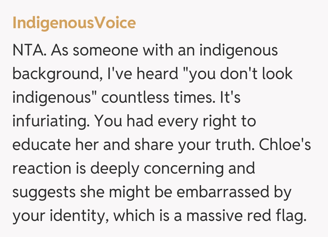 Comentariu de la IndigenousVoice
