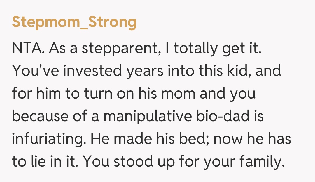 Comentariu de la Stepmom_Strong