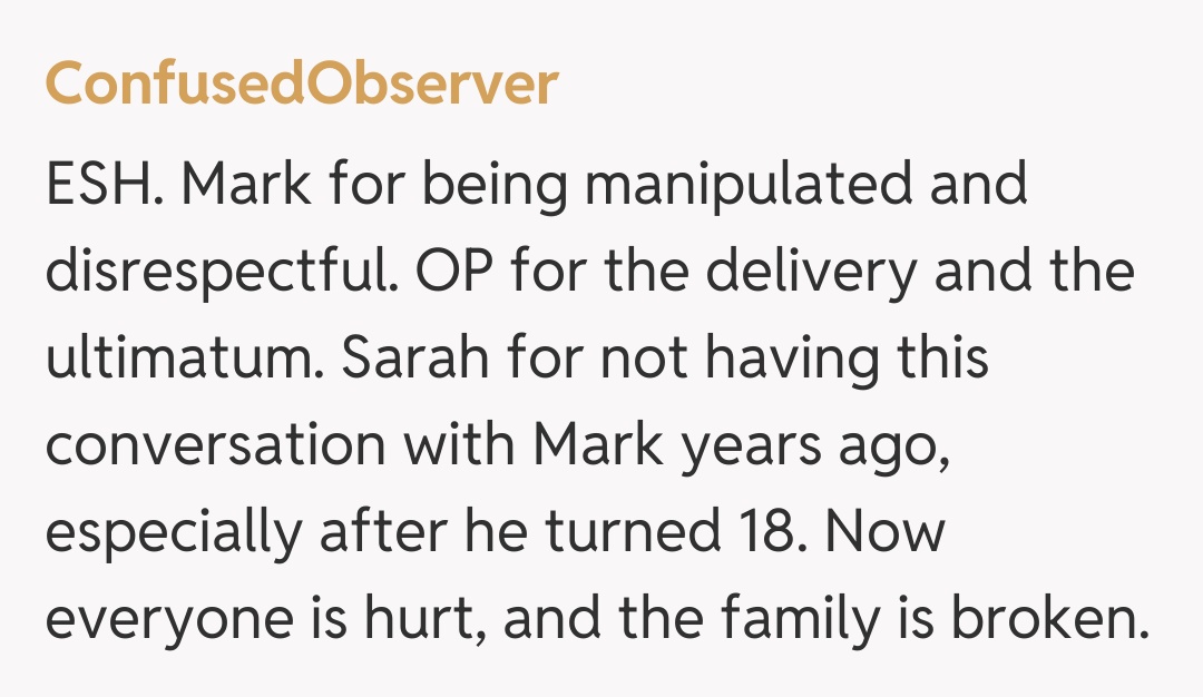 Comentariu de la ConfusedObserver