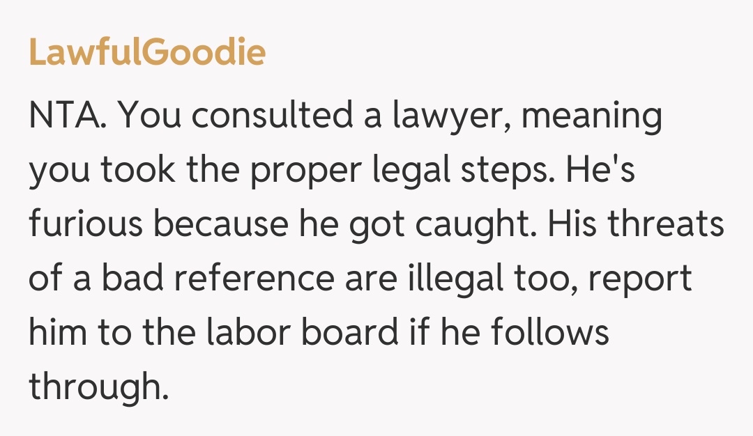 Comentariu de la LawfulGoodie