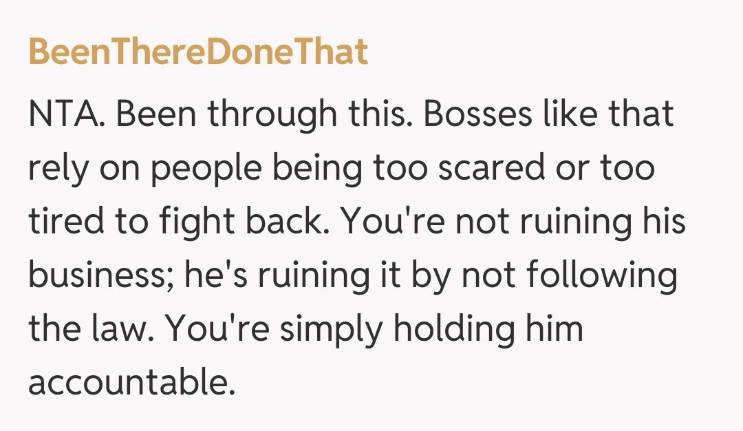 Comentariu de la BeenThereDoneThat