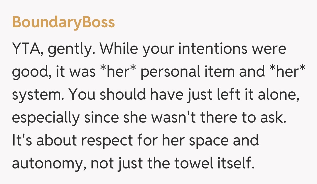 Comentariu de la BoundaryBoss