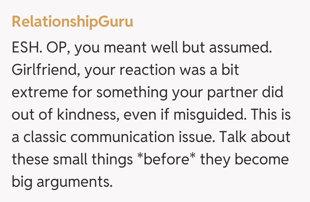 Comentariu de la RelationshipGuru
