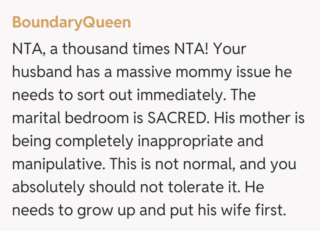 Comentariu de la BoundaryQueen