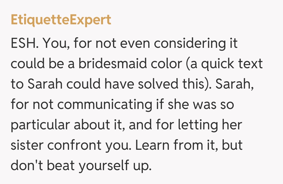 Comentariu de la EtiquetteExpert