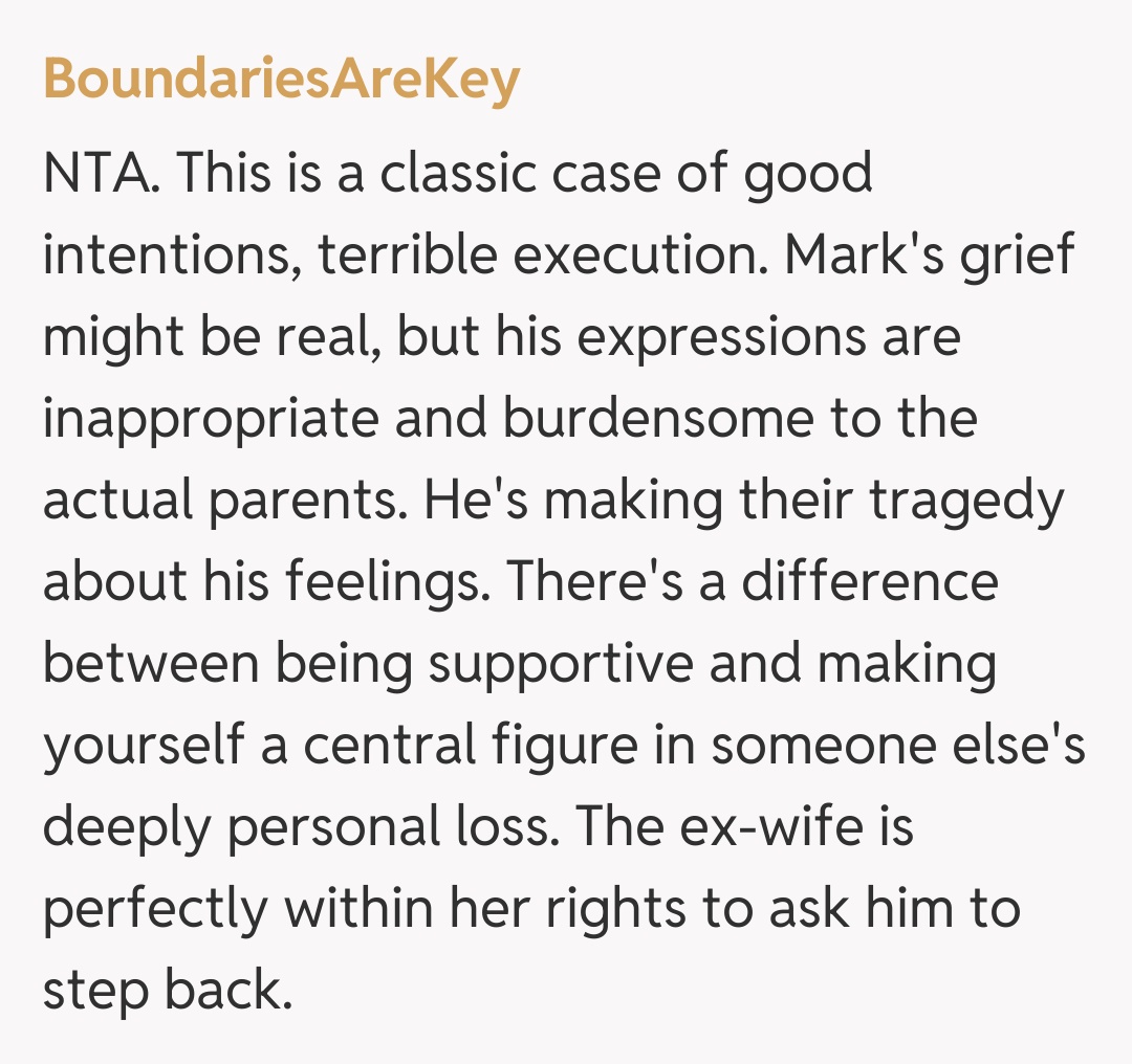 Comentariu de la BoundariesAreKey