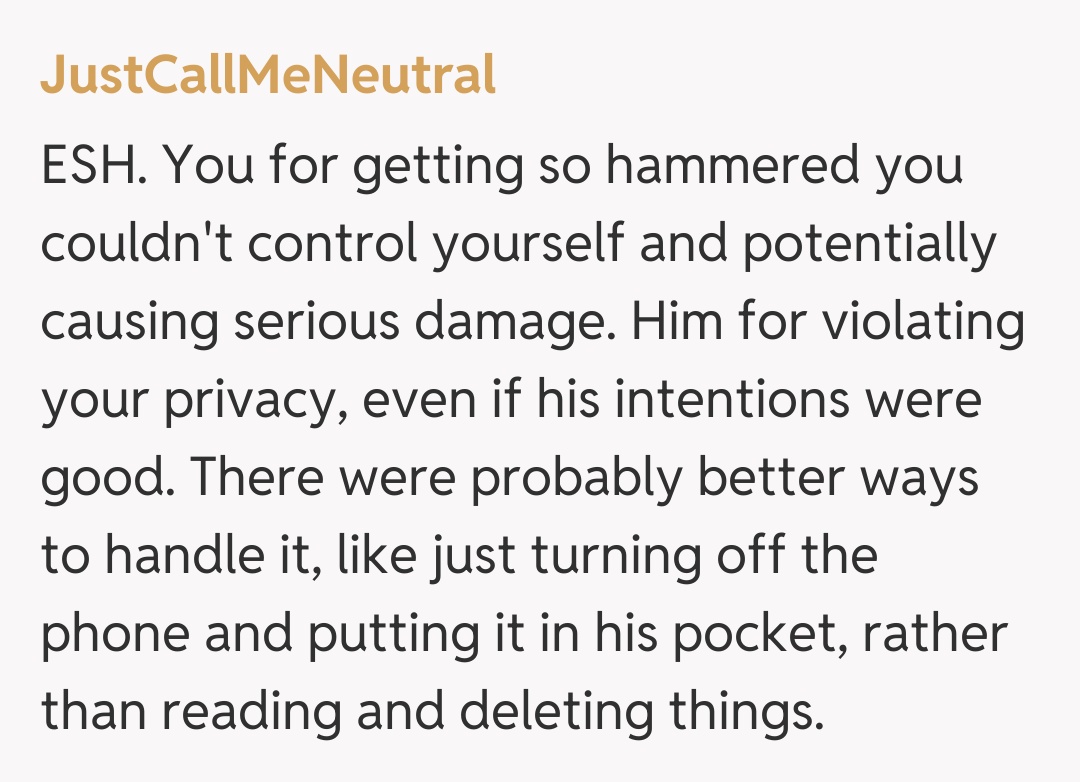 Comentariu de la JustCallMeNeutral