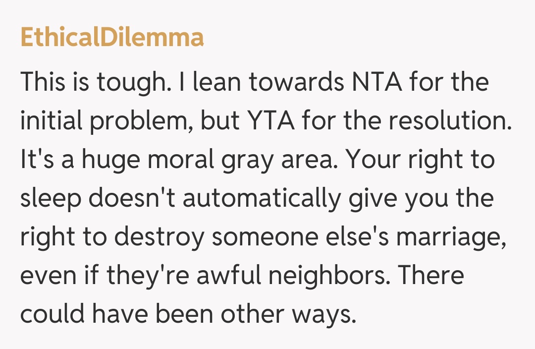 Comentariu de la EthicalDilemma