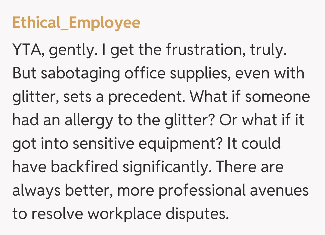 Comentariu de la Ethical_Employee