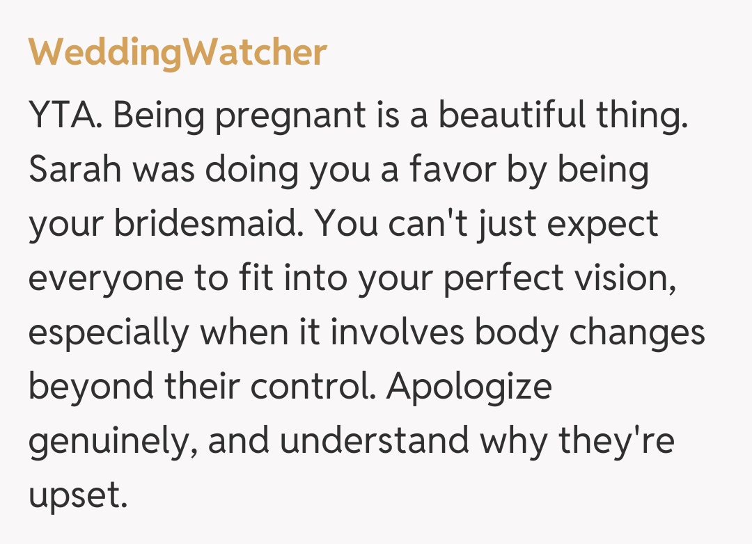 Comentariu de la WeddingWatcher